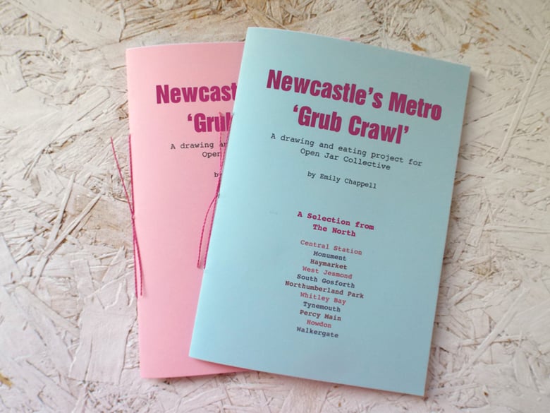 Image of Newcastle Grub Crawl Zine Collection