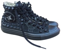 Image 1 of MV Black Magic Converse Custom High Tops