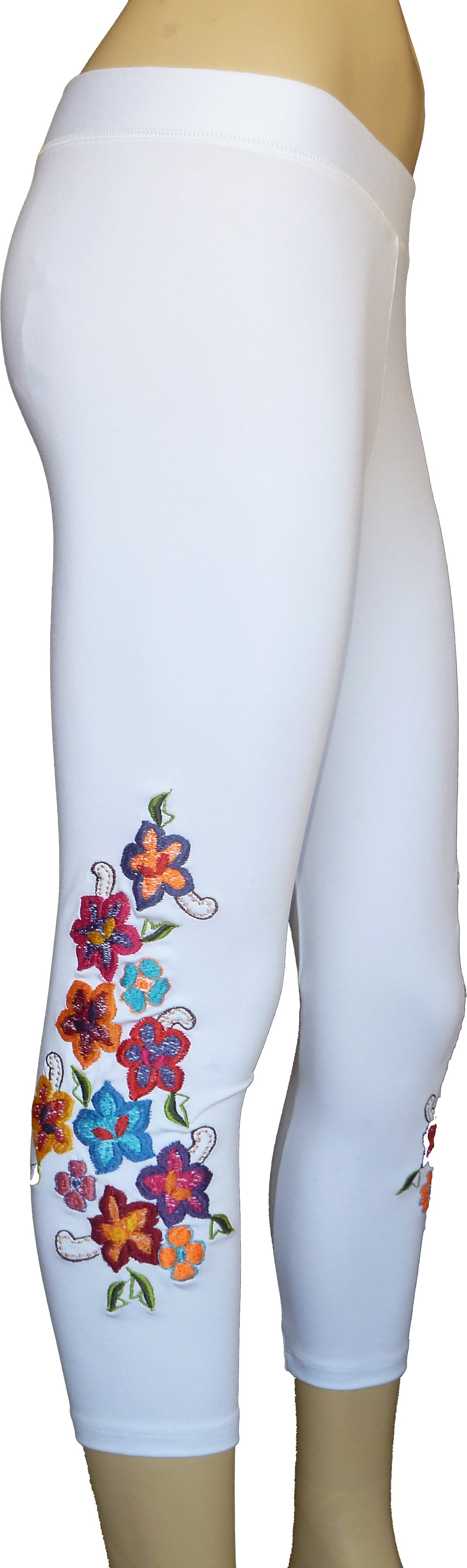 Primavera Capri White leggings FW3285W