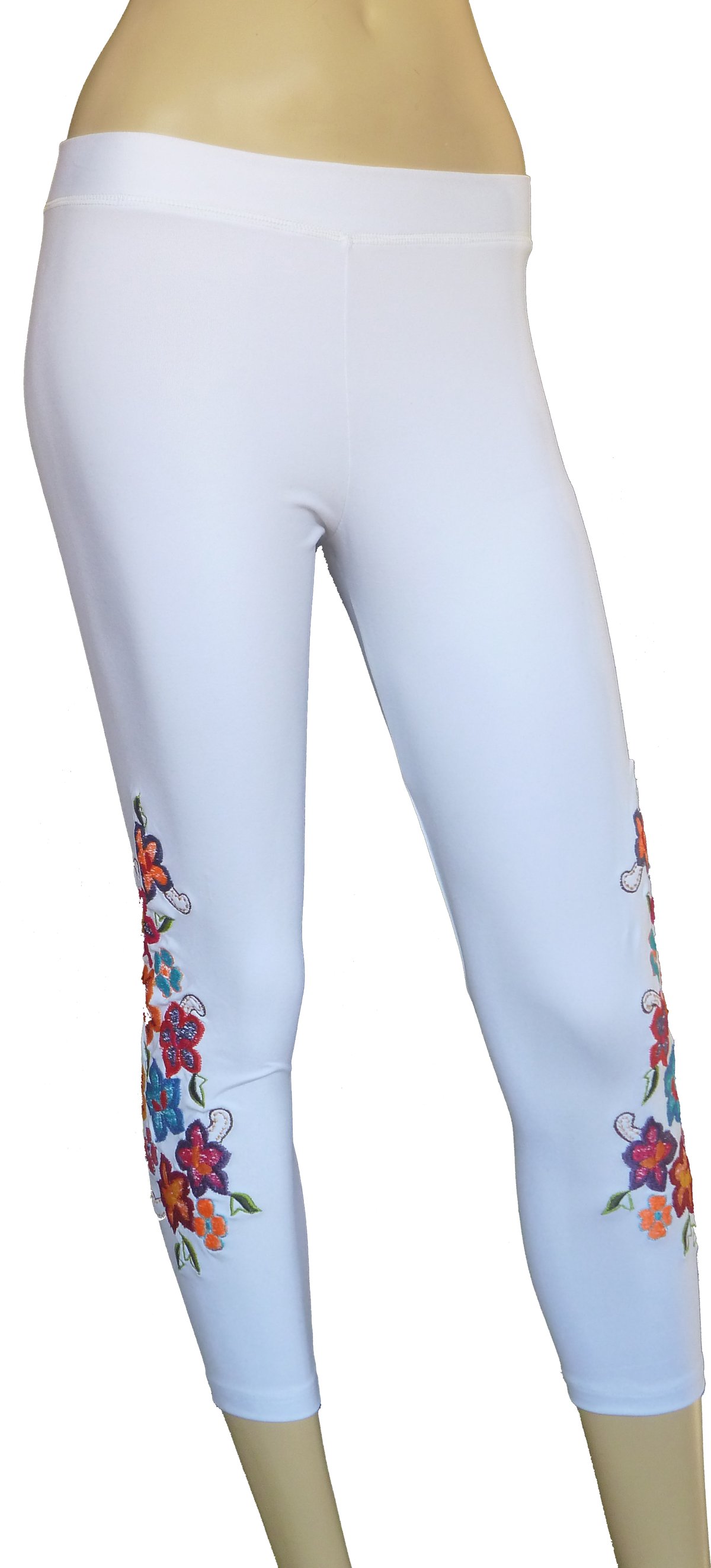 Primavera Capri White leggings FW3285W