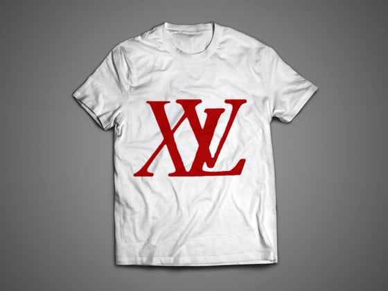 Image of XvL Big Logo White Tee