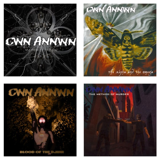 Image of All Four Cwn Annwn CDs