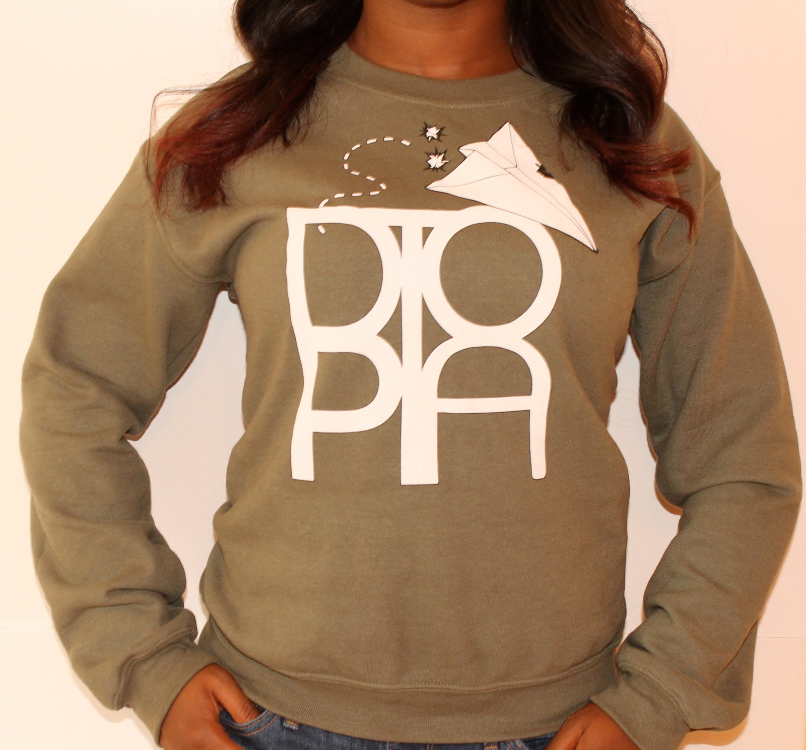 paper planes sweater