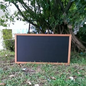 Large Chalkboard with Solid Border