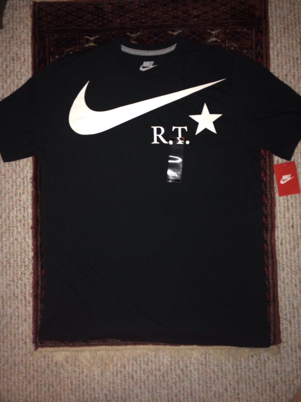 Image of Nike x Ricardo Tisci Black Tee size L