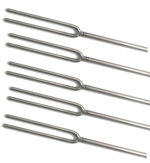 Image of TRIMLETT TWO-HOLE BUTTON MANDRELS (set of 5)