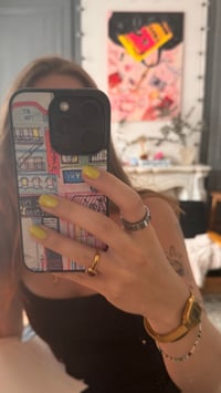 Image 5 of phone case - nyc painting 