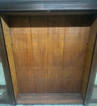 Image 4 of Large antique display cabinet 