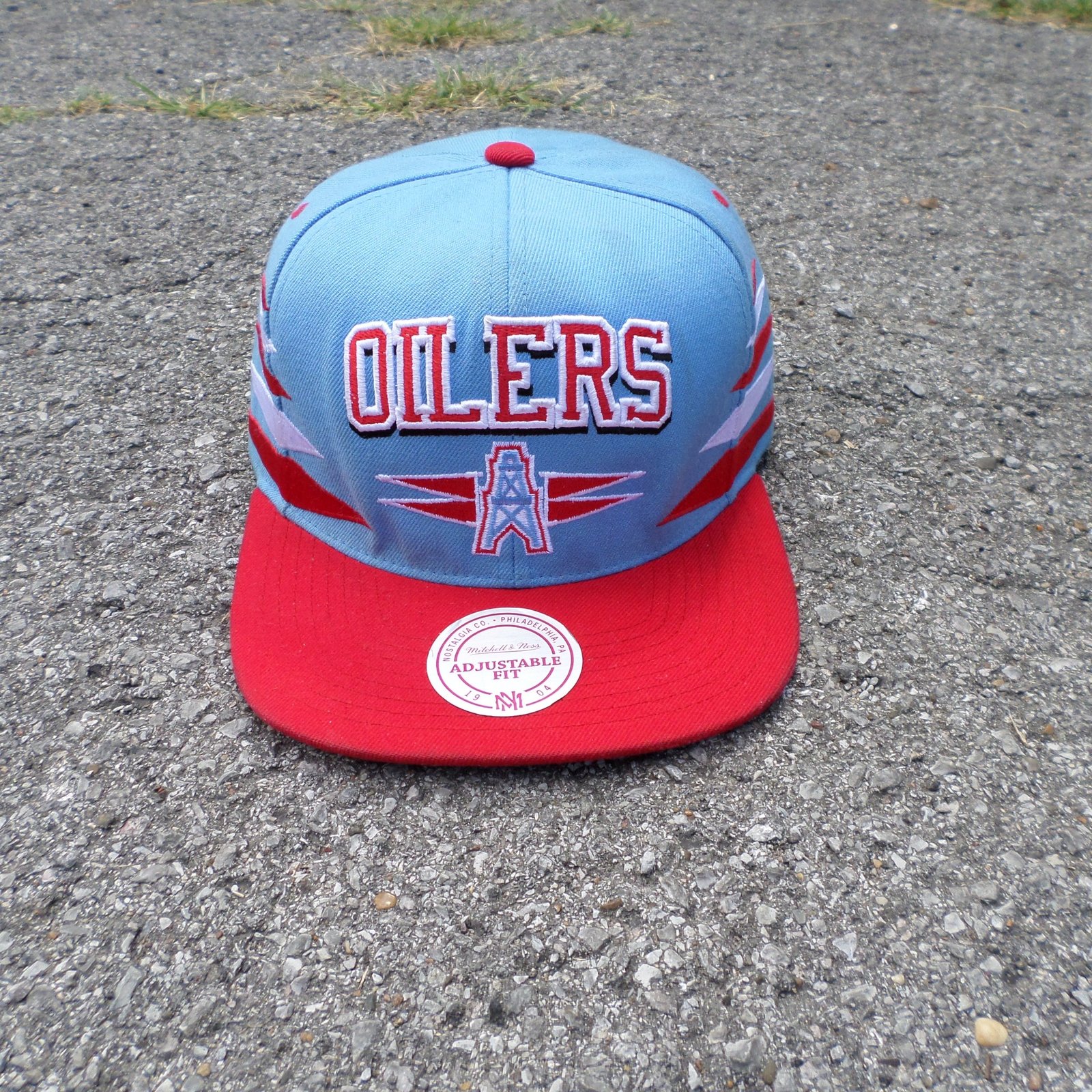 Oilers snapback best sale