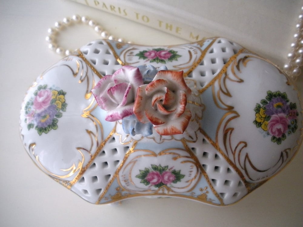 Image of Limoges Porcelain Box