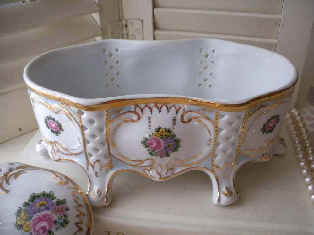 Image of Limoges Porcelain Box