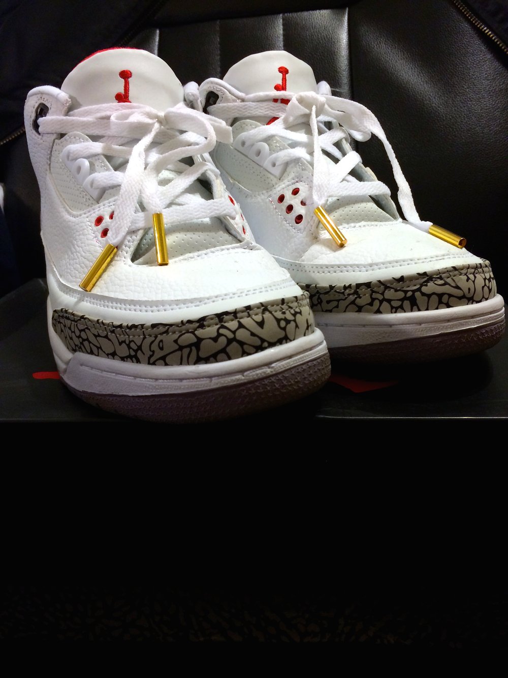 Image of Air Yeezy 2 inspired  GOLD Cylinder (DIY) $13=4 PCS  GOLD Cylinder  $5=1 PC  GOLD Cylinder