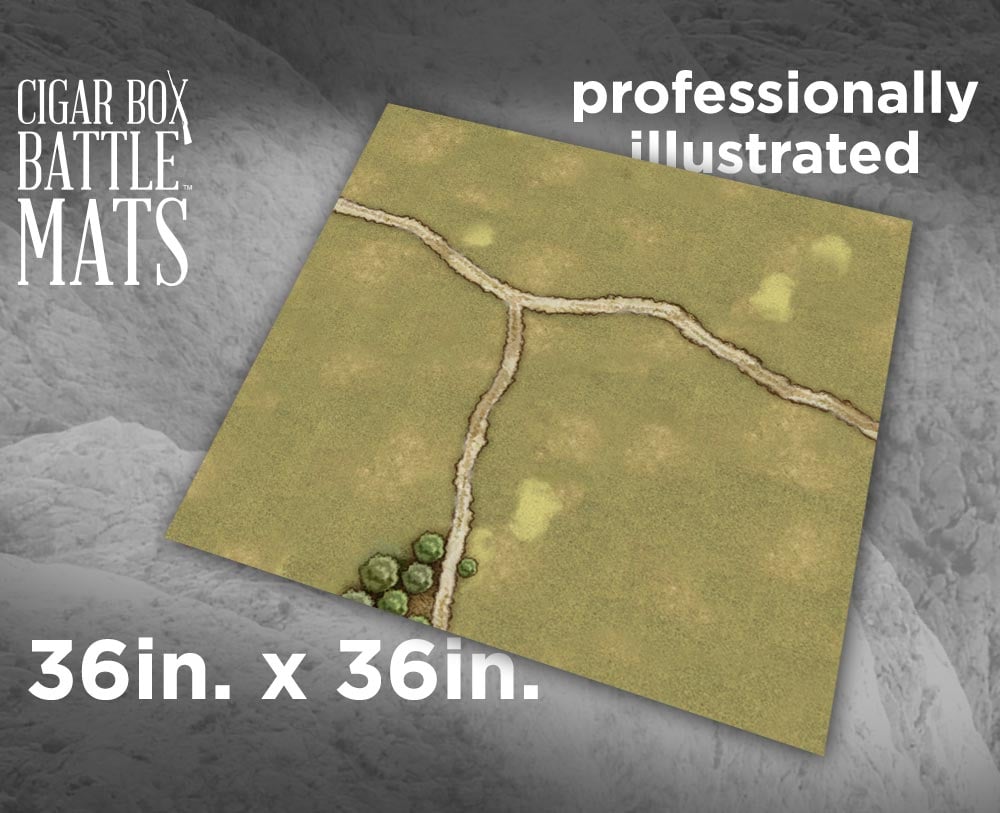Image of Grassland Gaming Battle Mat - 3x3 - #115