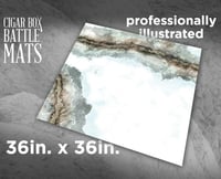 Russian Winter Gaming Battle Mat - 3x3 - #118