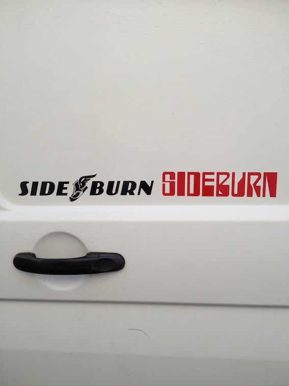 Image of Rollerball-style sticker