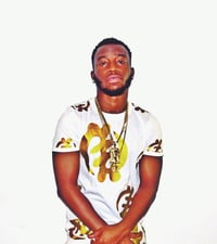 Image 1 of White/ Gold Villiage Tee