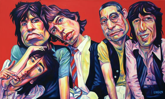 Image of Rolling Stones Print