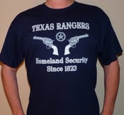 Image of Texas Rangers Homeland Security Since 1823 (Navy Blue)