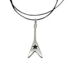 Flying V Guitar Necklace - Sterling Silver