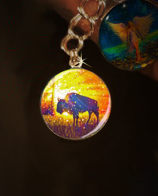 Image of Sacred Buffalo "Easy Abundance" Energy Charm
