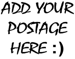 Image of POSTAGE (add according to your basket total)