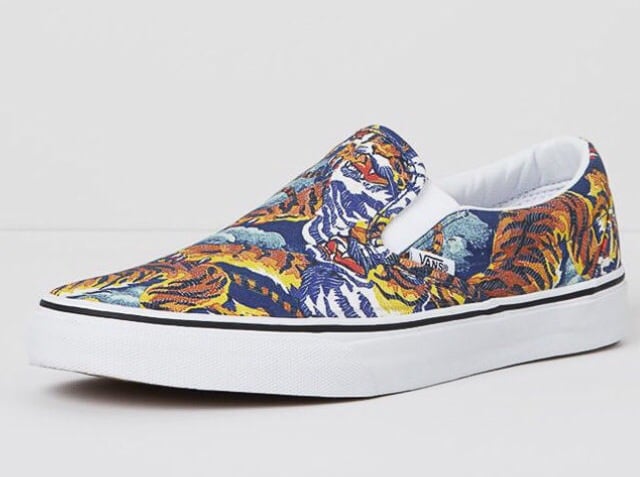 Image of Kenzo Vans collaboration flying tiger Limited Edition