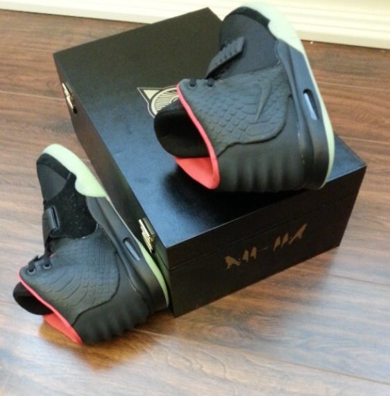 Image of Nike Air Yeezy 2 "Solar Red"  Sample