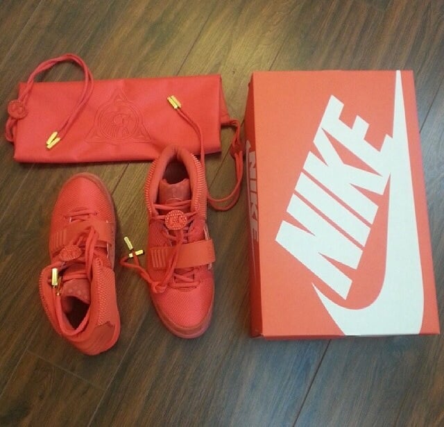 Image of Nike Air Yeezy 2 "Red October"  Sample