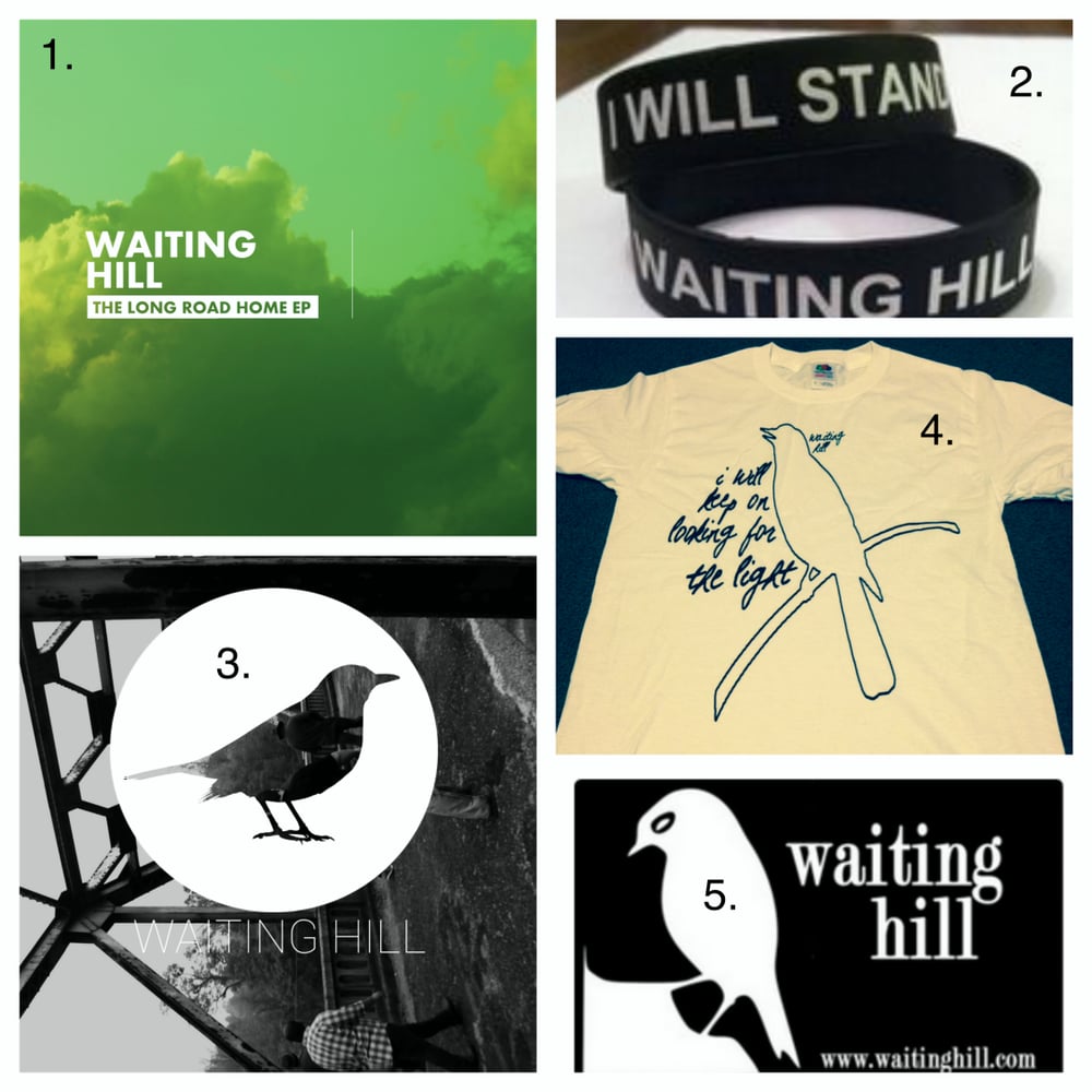 Image of Waiting Hill 2014 Merch Pack