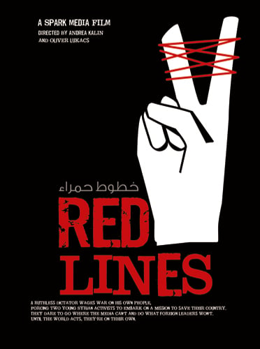 Image of Red Lines - Poster