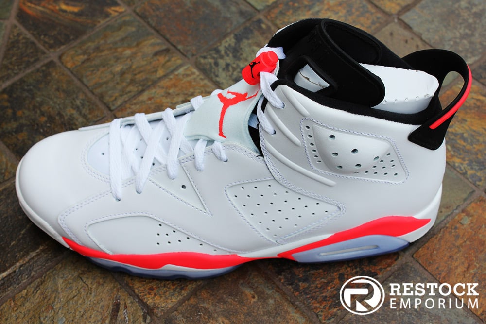 AIR JORDAN 6 RETRO 'WHITE/INFRARED 