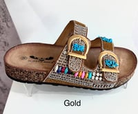 Image 1 of India - Beaded Sparkle Sandals