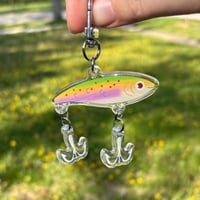 Image 4 of Fishing Lure Acrylic Charm