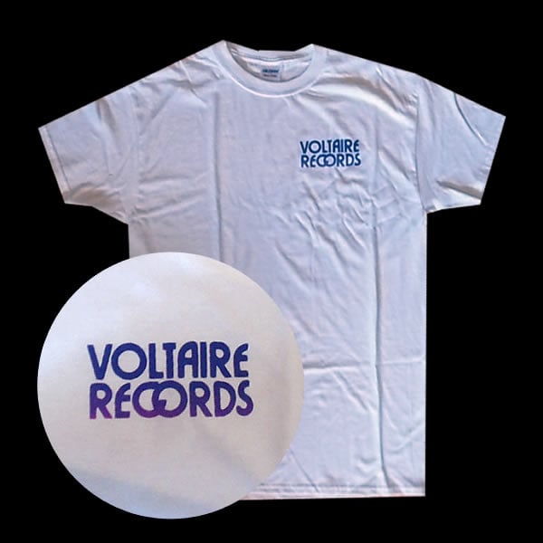 Image of Voltaire Records T Shirt Logo # 2