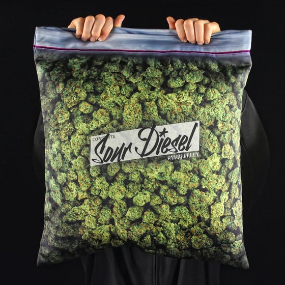 Image of Giant Stash Pillowcase Sour Diesel