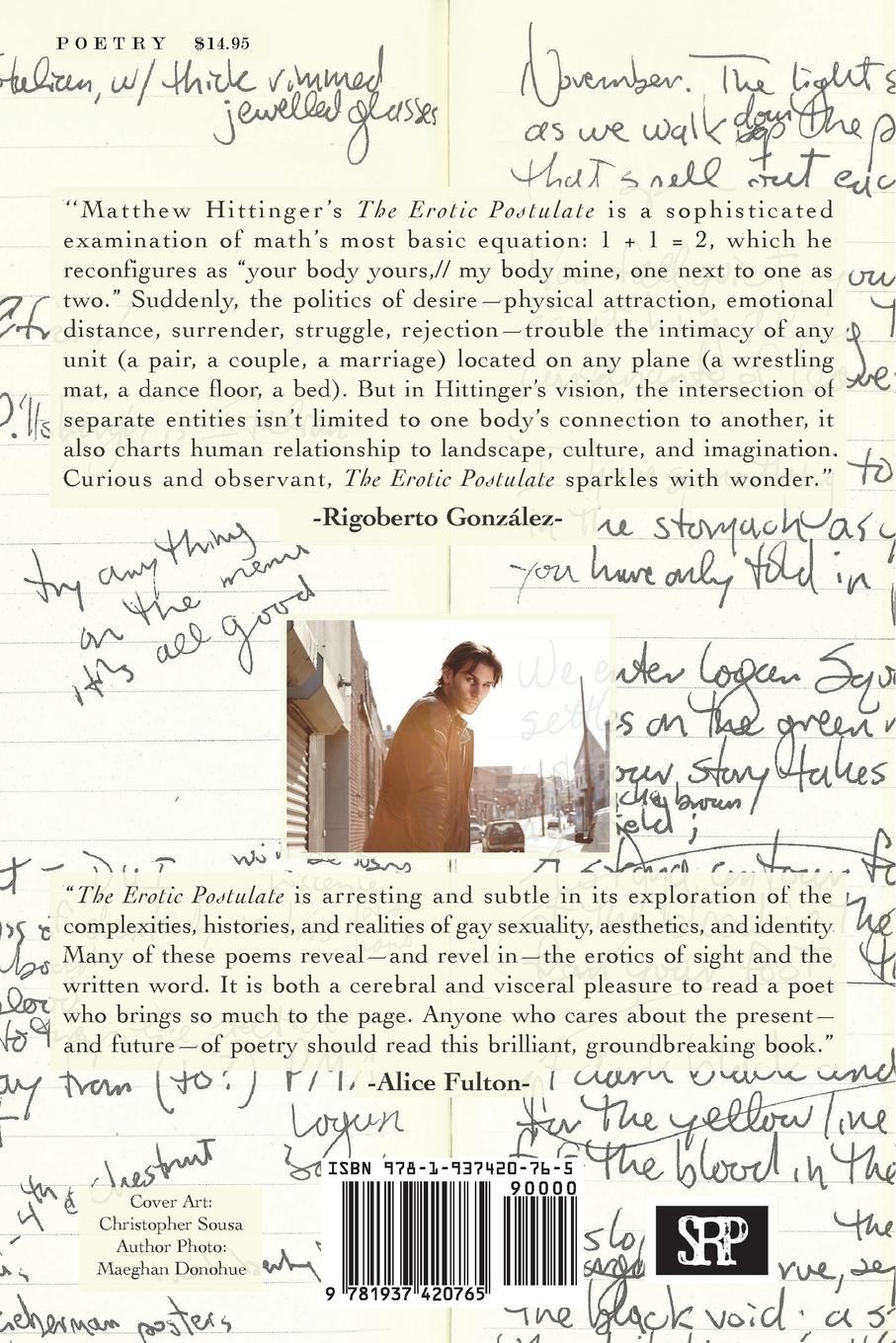 Image of The Erotic Postulate by Matthew Hittinger (Alternate Cover 3)