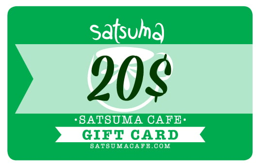 Image of Satsuma Giftcard / 20$