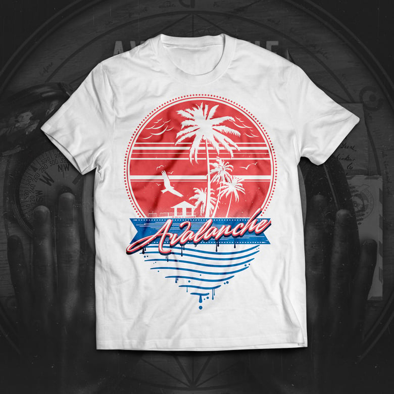 Image of Miami Vice (White T-shirt)