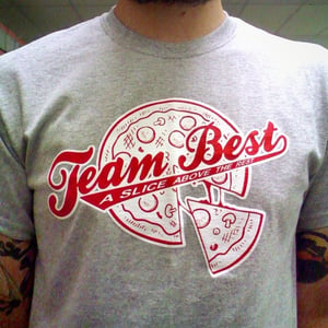 Image of "A SLICE ABOVE THE REST" T-SHIRT 