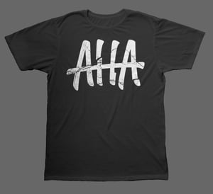 Image of "AHA Cracked" Black T-Shirt