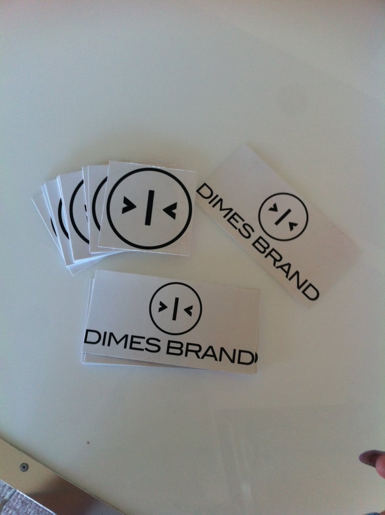 Image of Dimes Brand Stickers