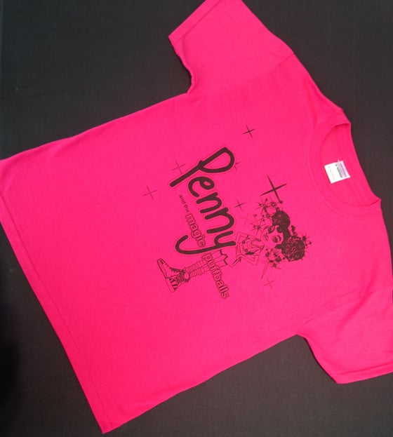 Image of Pink and Black Penny Tee only