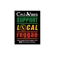 *SOLD OUT* SUPPORT LOCAL REGGAE STICKER