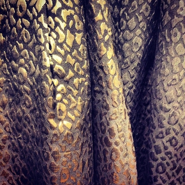 Image of Metallic Gold skirt