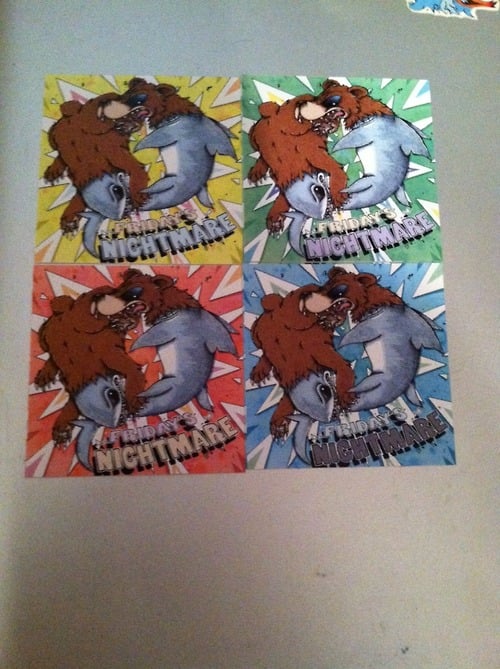 Image of Sharks and Bears Sticker
