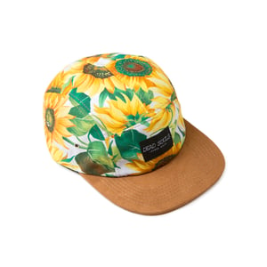 Image of Sunflowers 5 Panel Cap