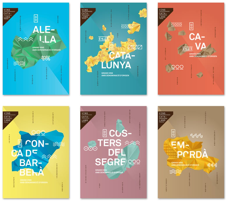 Image of Catalan wines posters (I)