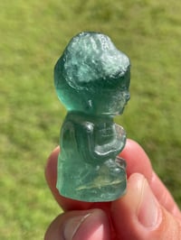 Image 4 of Green Fluorite Baby Buddha Carving #1793