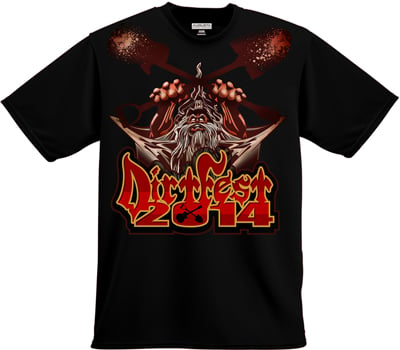 Image of Official Dirt Fest 2014 Event Tee