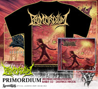PRIMORDIUM - album shirt + CD / DIGIPACK Bundle